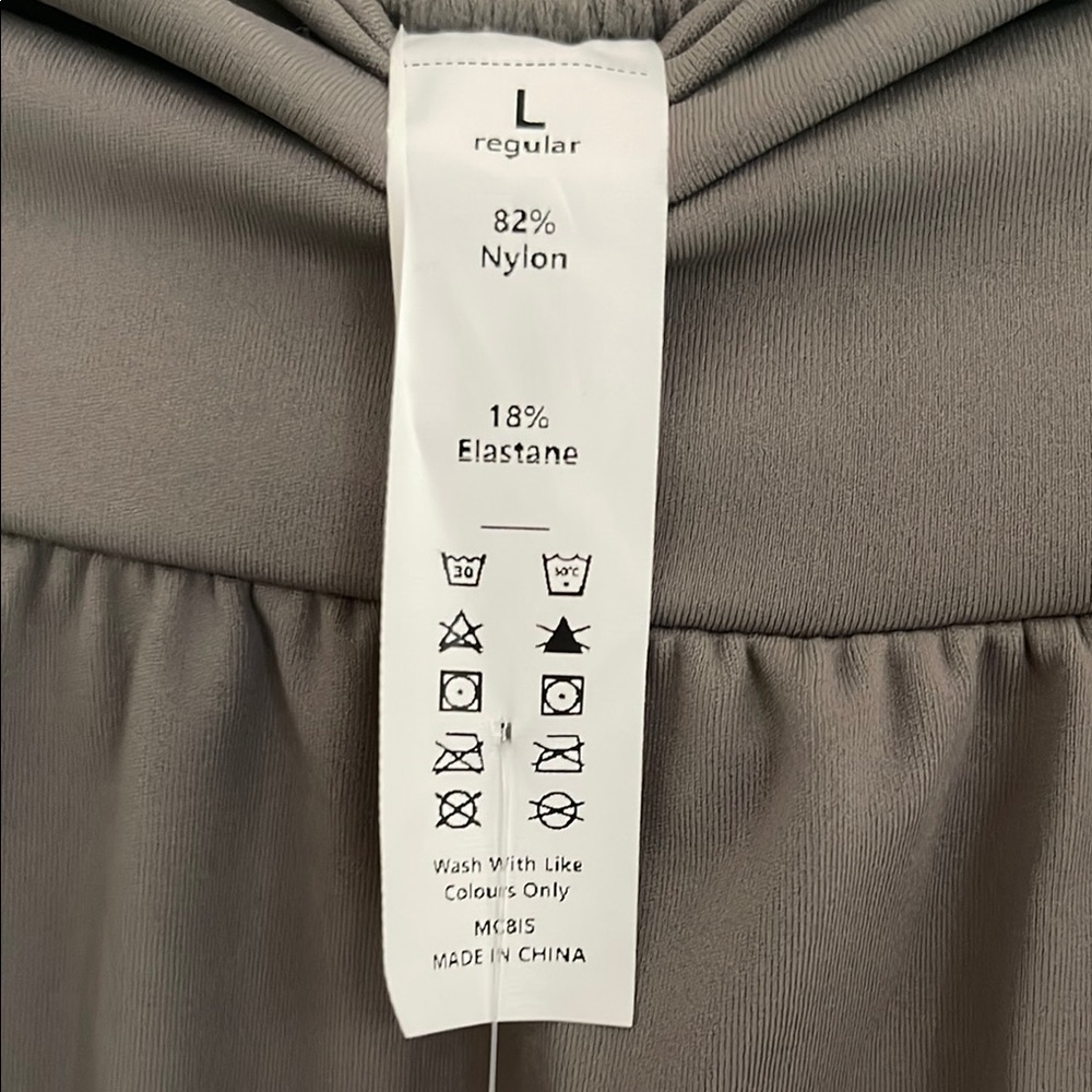 HALARA Gray Harem Pants with a jogger ankle NWT size large - Picture 3 of 8